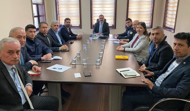 Taşköprü’de orman yangınları gündeme alındı