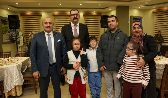 Taşköprü’de özel bireyler ve aileleri iftar sofrasında buluştu