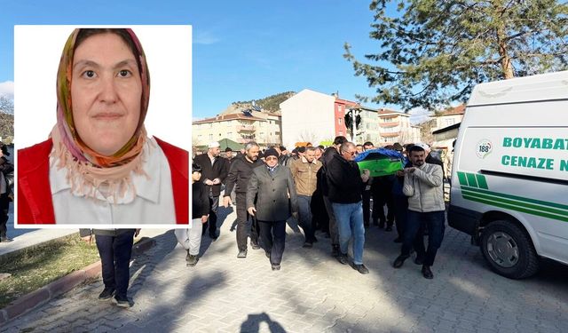 Hanönü'de Zeynep Özkan'a hüzünlü veda