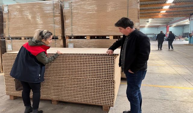 Kastamonu’da ahşap ambalaj denetimi