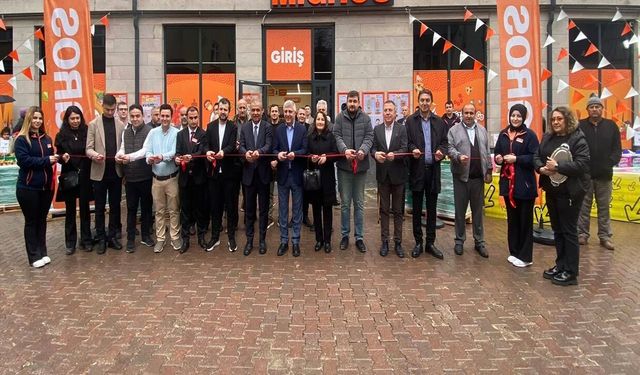Kastamonu’da ilçeye dünyaca ünlü market