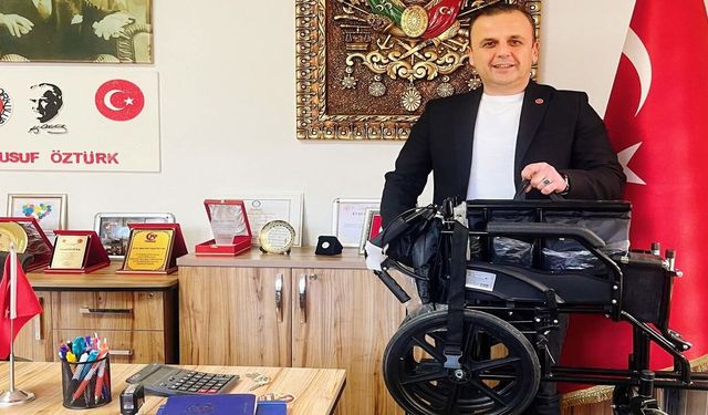 Kastamonu'da muhtardan örnek sosyal destek: 100 tekerlekli sandalye