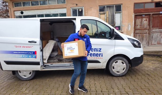 Deniz Feneri Derneği’nden İnebolu’ya milyonluk yardım