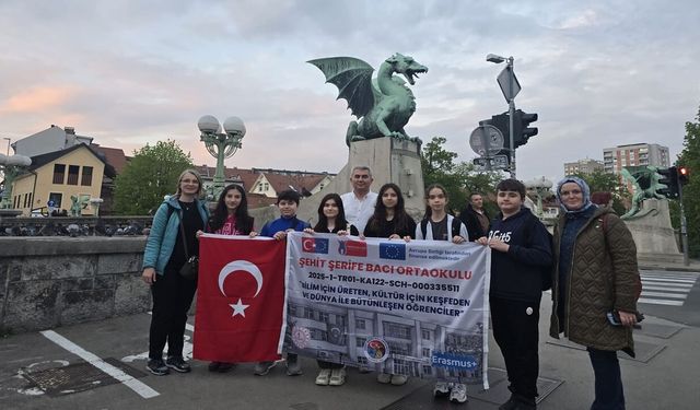 Kastamonulu öğrenciler Erasmus+ ile Avrupa’ya açıldı: Slovenya deneyimi tamamlandı