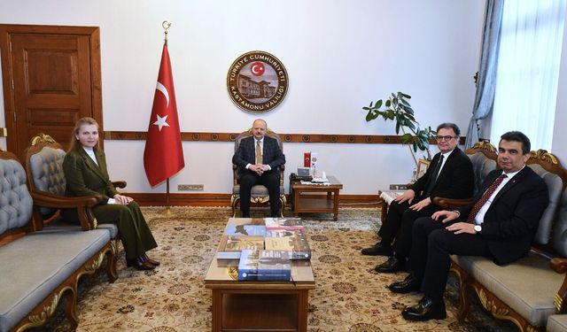 Genel Müdür Otrar'dan Kastamonu Valisi Dallı'ya ziyaret