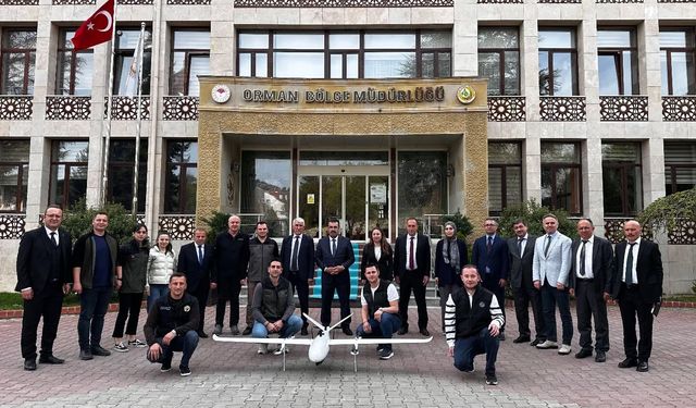 Gökyüzünden tam kontrol: Kastamonu ormanları artık daha güvende!