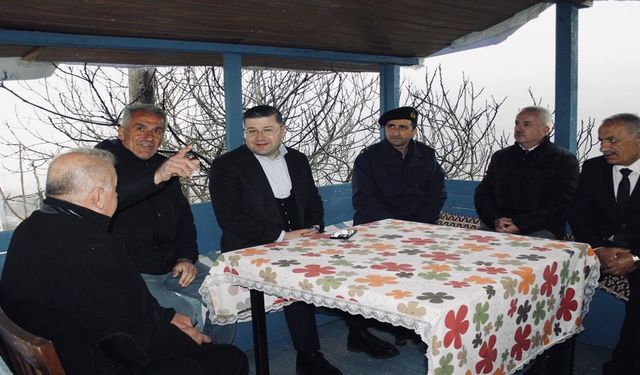 Kastamonu'da kaymakam sorunları yerinde dinledi