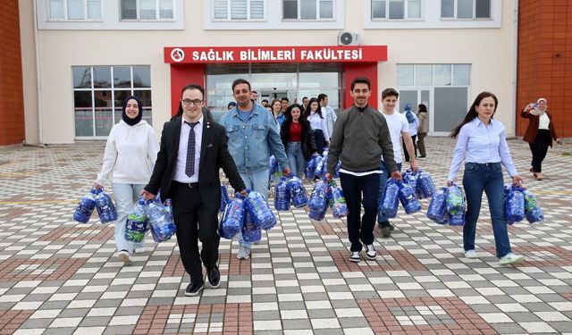 Kastamonu'da 'Bir Kapak Bin Umut': 200 bin mavi kapakla umut oldular