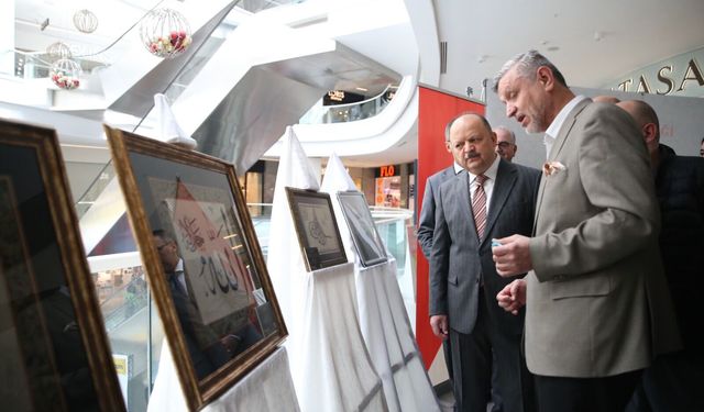 Kastamonu'da Emrullah Demirkaya'nın eserleri sergilendi
