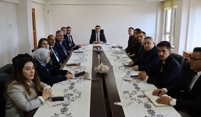 Kastamonu'da 'İlçe İdare Şube Başkanları Toplantısı' yapıldı