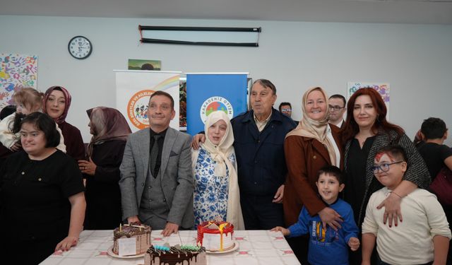 Kastamonu'da kendileri için düzenlenen etkinlikte doyasıya eğlendiler