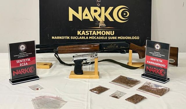 Kastamonu’da narkotik operasyonu: 5 şüpheli yakalandı