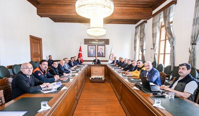 Kastamonu’da yangın sezonu öncesi kritik toplantı