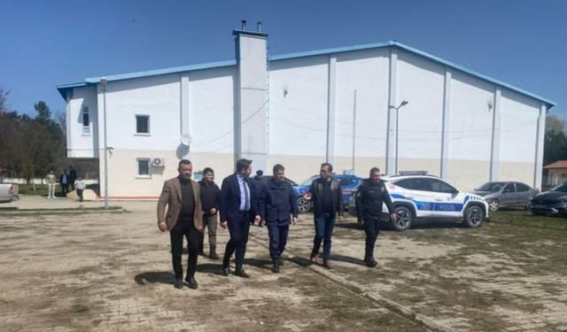 Kastamonu’nun ilçesinde yeni spor tesisi yükseliyor