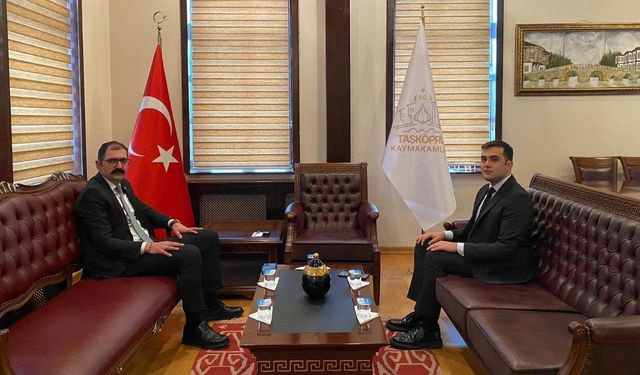 Kaymakam Refiki İhsan Akbel Taşköprü’de göreve başladı