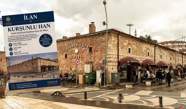 Kastamonu’nun simge yapılarından Kurşunlu Han kiraya çıkıyor