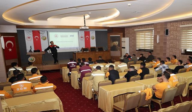 Kastamonu Orman Bölge Müdürlüğü ORKUT ekiplerine AFAD eğitimi
