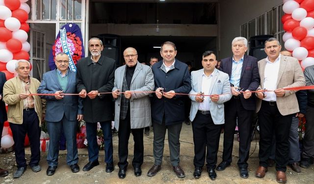 Taşköprü sanayisinde yeni iş yeri açıldı