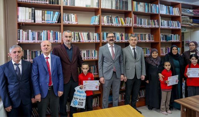 Taşköprü’de Kütüphaneler Haftası coşkusu: Öğrenciler ödüllendirildi