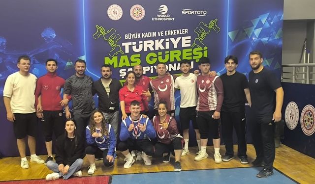 Taşköprü’nün bileği Türkiye şampiyonasında bükülmedi