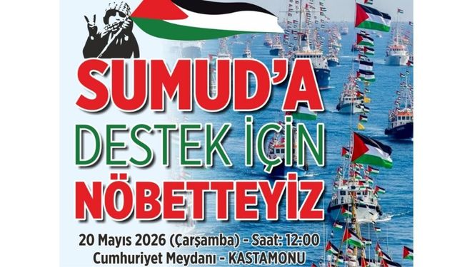 AK Parti Kastamonu’dan Gazze için meydan çağrısı