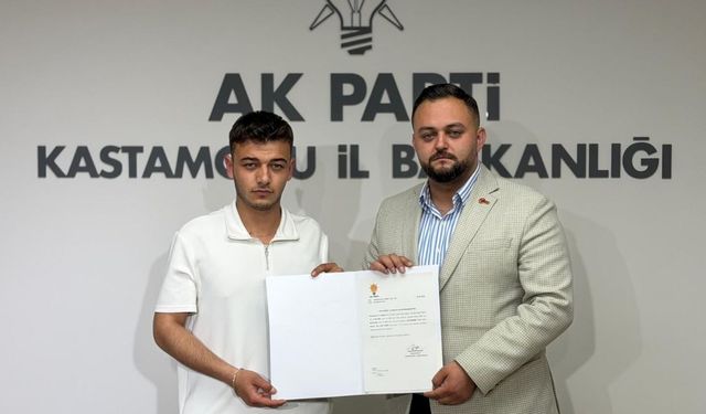 AK Parti Taşköprü’de gençlik teşkilatına yeni lider