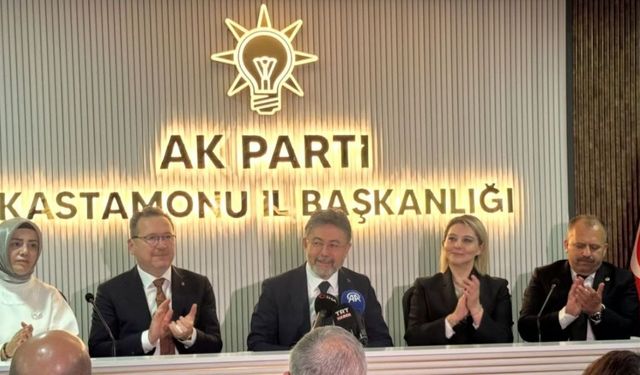 Bakan Yumaklı AK Parti Kastamonu teşkilatıyla bayramlaştı