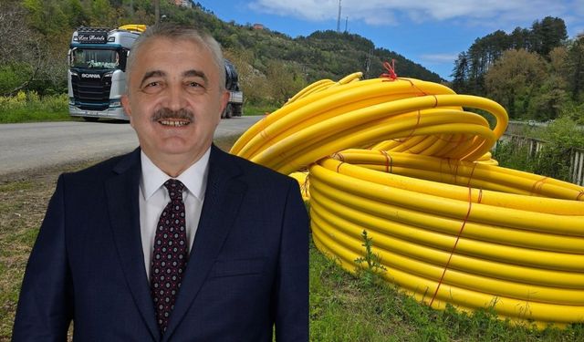 Kastamonu’da bir ilçe daha doğalgaza kavuşuyor: Borular ilçeye ulaştı