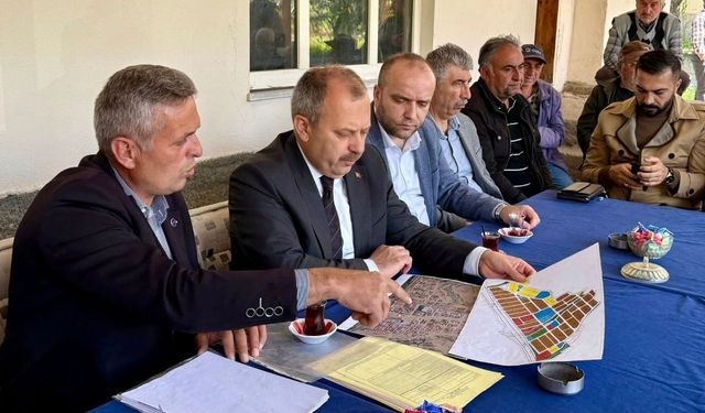 Tosya’da tansiyon yükselmişti: Milletvekili Uluay köylülerle buluştu