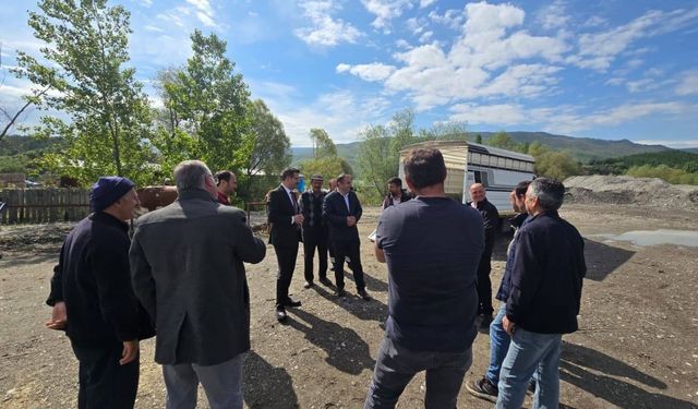 Hanönü’de bayram hareketliliği başladı: Kurbanlık pazarına protokol ziyareti