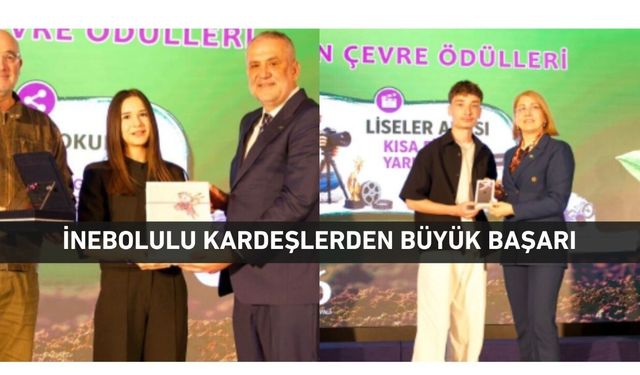 İnebolulu kardeşler İstanbul’da ödüllere damga vurdu