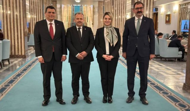 Kastamonu'nun ilçe kaymakamlarından meclis ziyareti