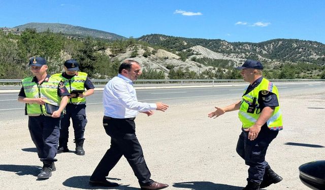 Hanönü Belediye Başkanı Metin Yamalı’dan ziyaret