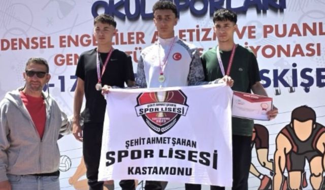 Kastamonu gururlandı! Türkiye finallerinden madalya yağmuru