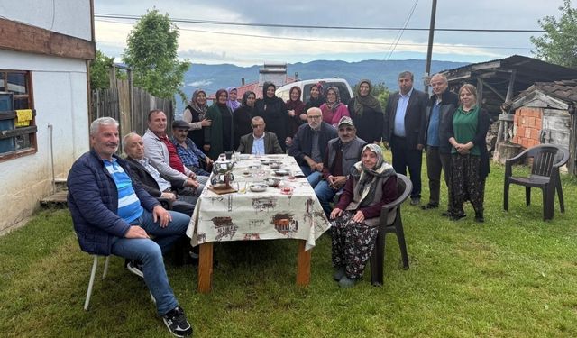 Hanönü Dernekleri Federasyonu’ndan şehit annesine vefa ziyareti