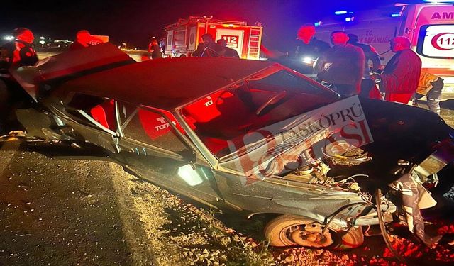 Son dakika: Hanönü Taşköprü karayolunda feci kaza