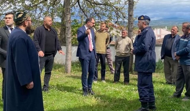 Taşköprü Kaymakamı Demirdağ, köy sakinlerini dinledi