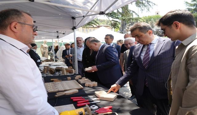Kastamonu’da Ahşap Sanatı Sergisi büyük ilgi gördü