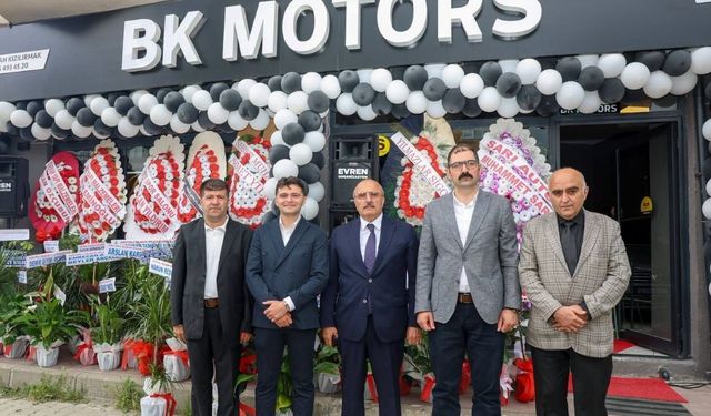 BK Motors Taşköprü’de görkemli törenle hizmete açıldı