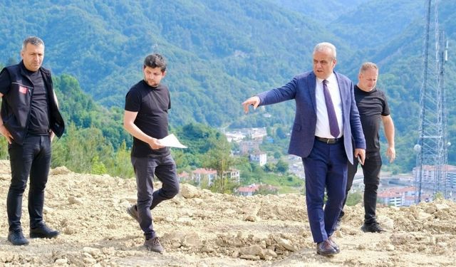 Kastamonu’da yeni mezarlık alanı için çalışmalar başladı