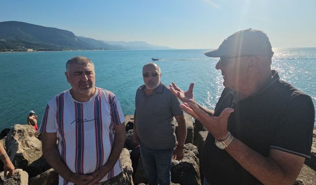 Cide sahilinde gizemli olay! Vatandaşlar panik yaşadı