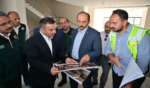 DSİ Genel Müdürü Balta'dan, Kastamonu DSİ binasında inceleme