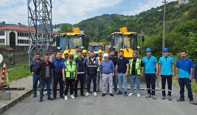 Doğanyurt’ta doğal gaz heyecanı: İlk kazma vuruldu