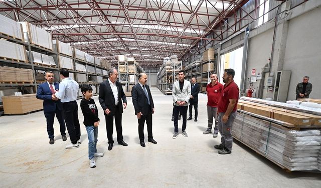 Vali Meftun Dallı’dan DORTEK firmasına ziyaret