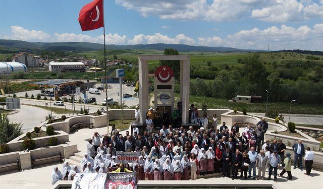 İstiklal Yolu Yürüyüşü’nde katılımcılar Seydiler’de