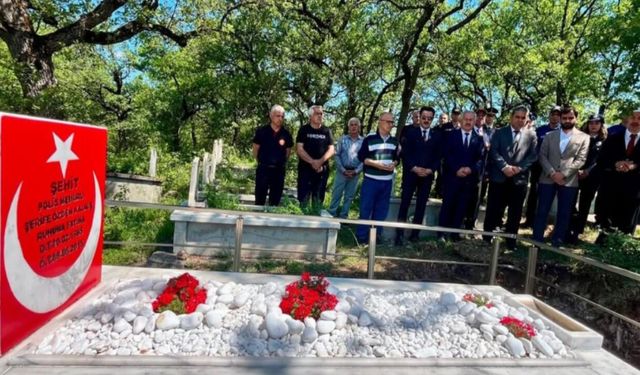 Kastamonu’da Şehit Polis Şerife Özden Kalmış kabri başında dualarla anıldı