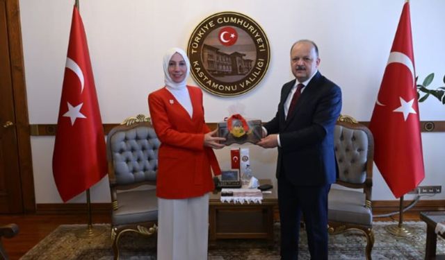 Kastamonu’da Vali Dallı’ya Bakan yardımcısından ziyaret