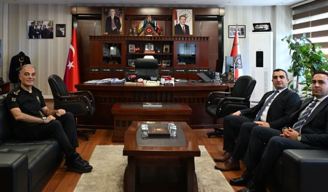 Kastamonu’da veda ziyareti: Savcılardan Emniyet Müdürü Tamer Taş’a ziyaret