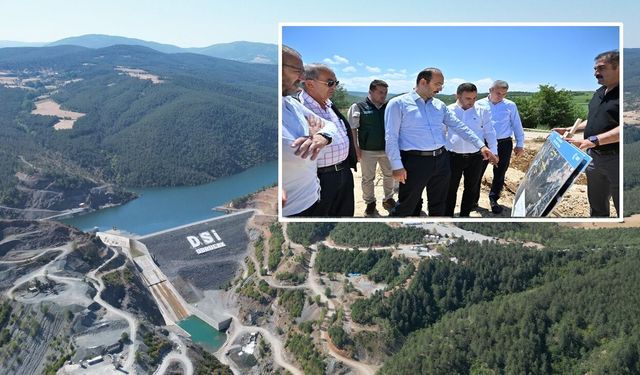 DSİ Genel Müdürü Taşköprü'de: Obrucak Barajı’nda üst düzeyde inceleme