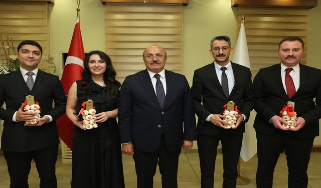 Taşköprü'ye katkı sunan yargı mensuplarına teşekkür